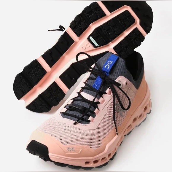 On - Cloudultra 💅 Women’s 8.5 - Trail Running Shoes Rose Pink Cobalt 44.98573 - Picture 4 of 7